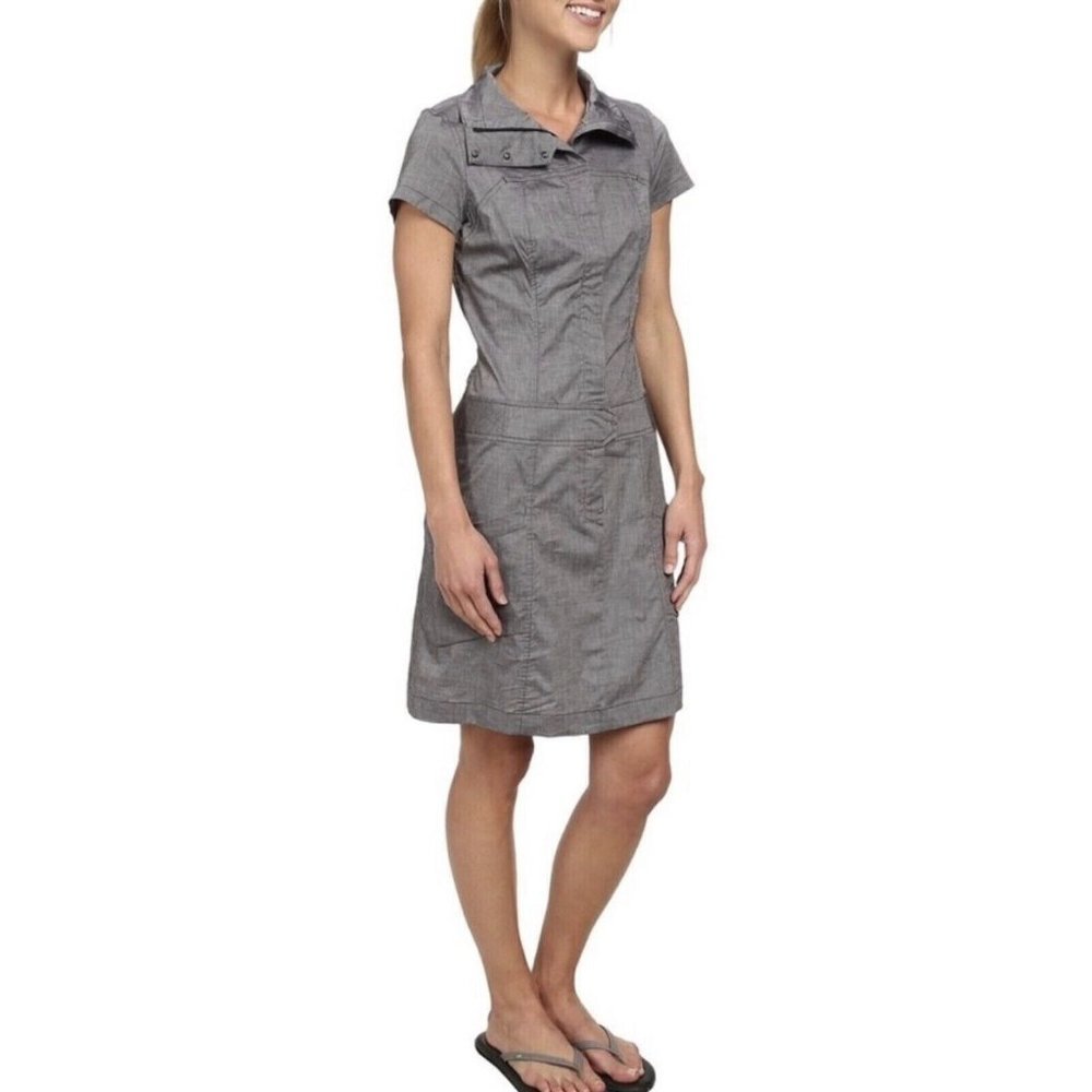 Arc’teryx Blasa Dress Athleisure Lightweight Gray Travel Size 6